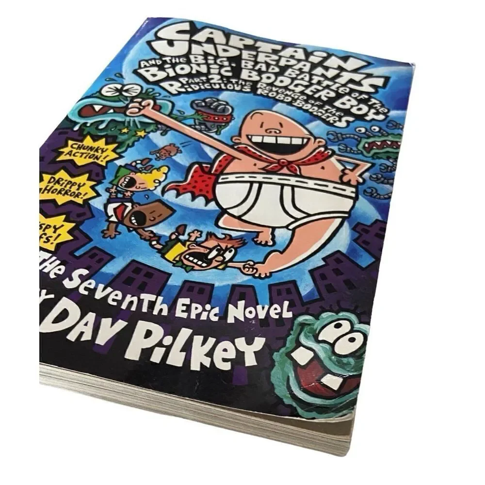 Captain Underpants and the Big, Bad Battle of the Bionic Booger Boy Part 2 PB